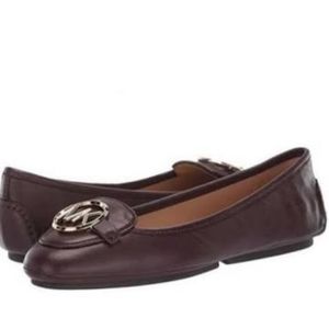 NIB RARE Michael Kors 6.5 Lillie moccasin Flat